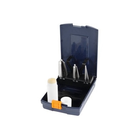 Garant HSS-E Stepped Drill Set, Sizes: 4-30 mm 118330 4-30